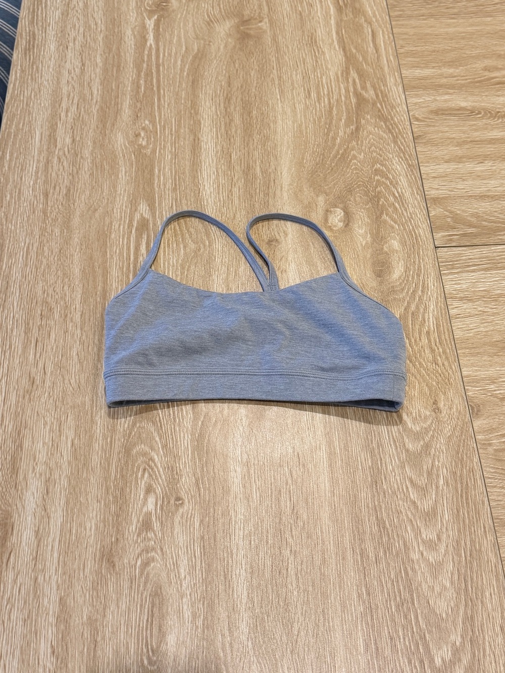 Women’s Lightweight Strappy Bralette - Light Blue